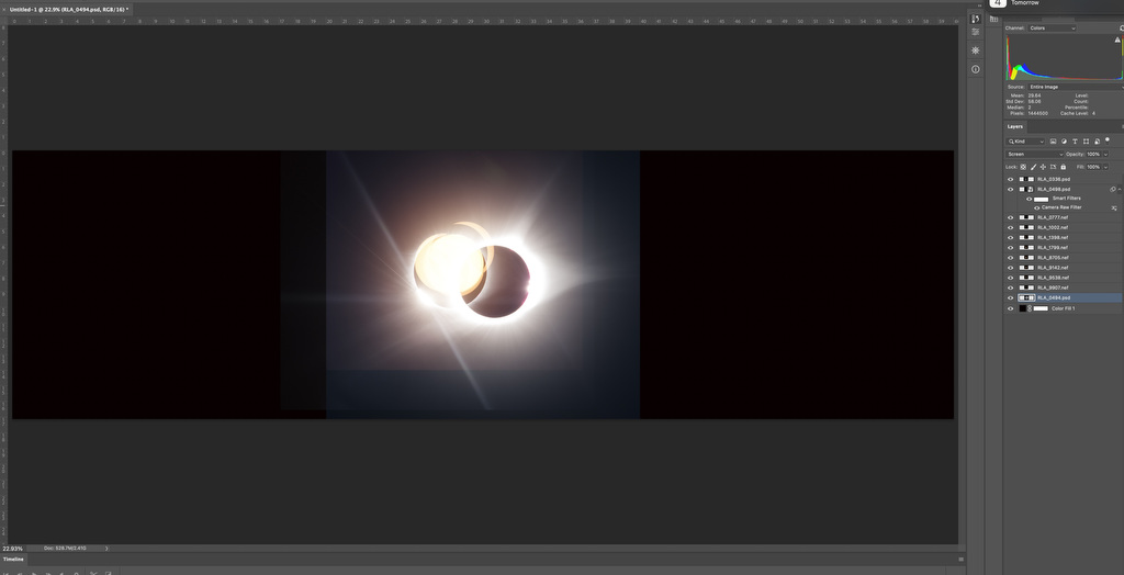 Add a Black Background