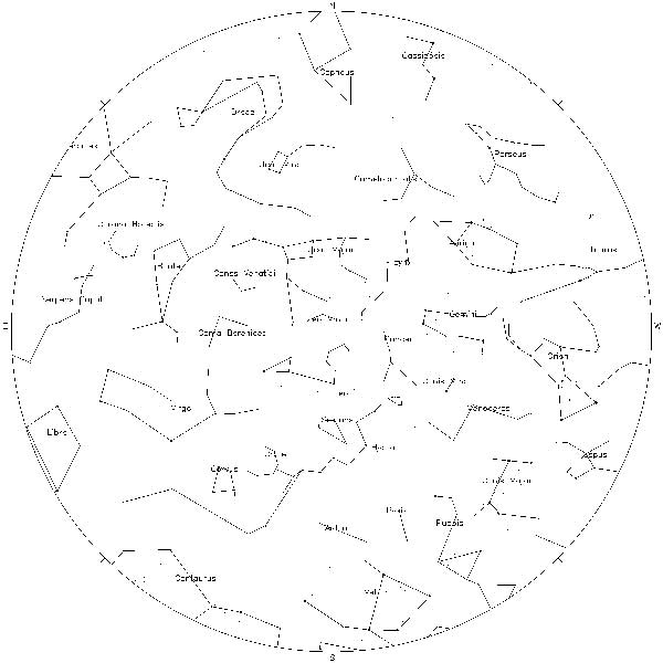 april constellations