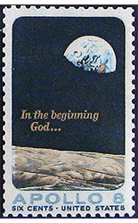 Space program stamp